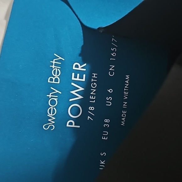 Sweaty Betty Power 7/8 Athletic Leggings Size‎ 6 NWT - Picture 5 of 12